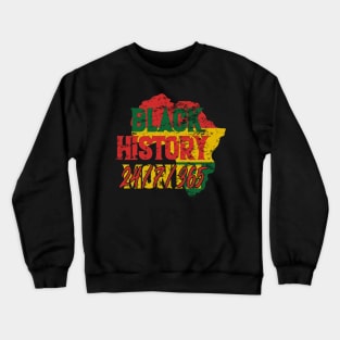 black history month 24/7/365, Crewneck Sweatshirt